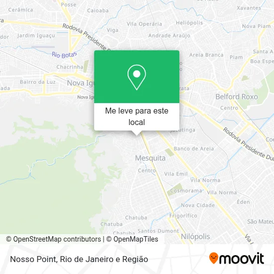 Nosso Point mapa