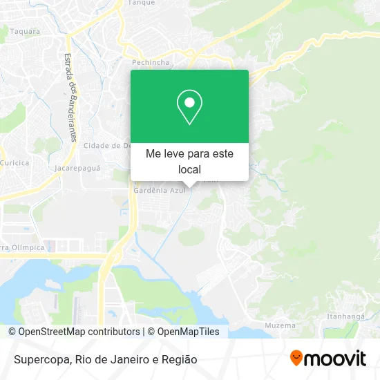 Supercopa mapa