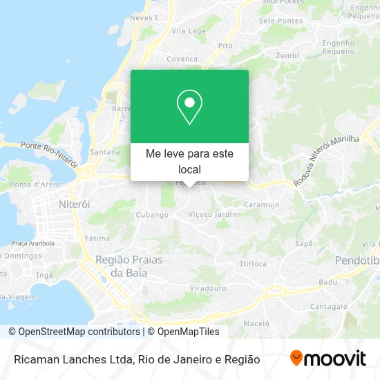Ricaman Lanches Ltda mapa