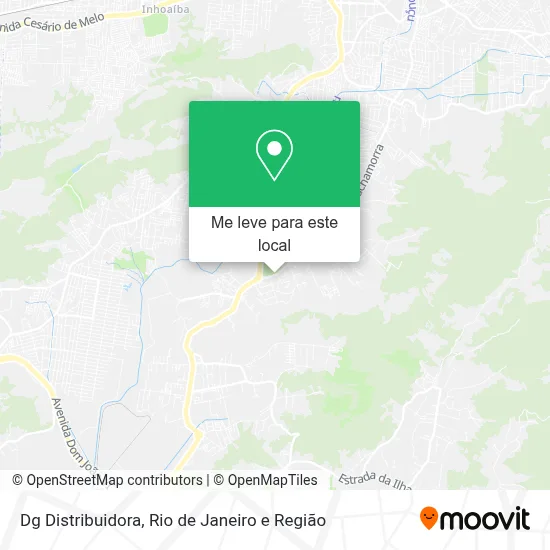Dg Distribuidora mapa