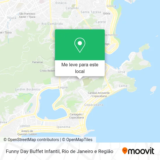 Funny Day Buffet Infantil mapa