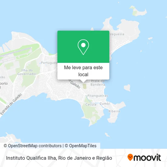 Instituto Qualifica Ilha mapa