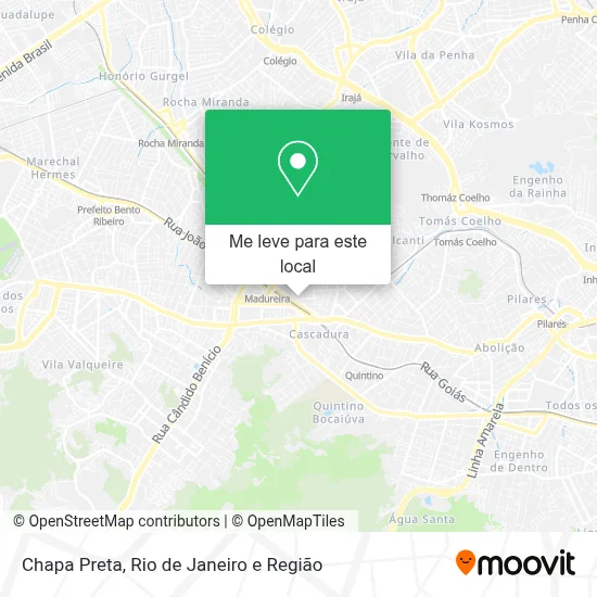 Chapa Preta mapa