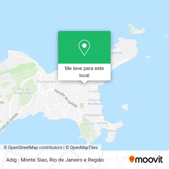 Adig - Monte Siao mapa