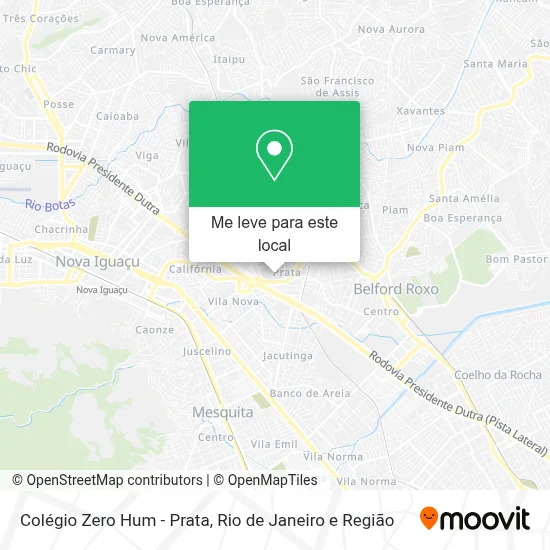 Colégio Zero Hum - Prata mapa