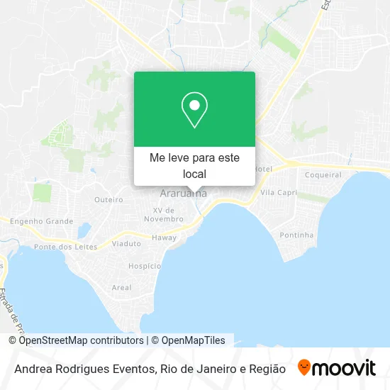 Andrea Rodrigues Eventos mapa