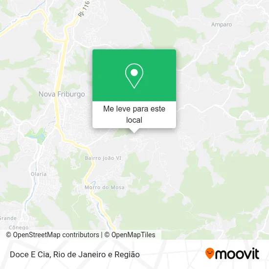 Doce E Cia mapa