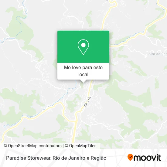 Paradise Storewear mapa