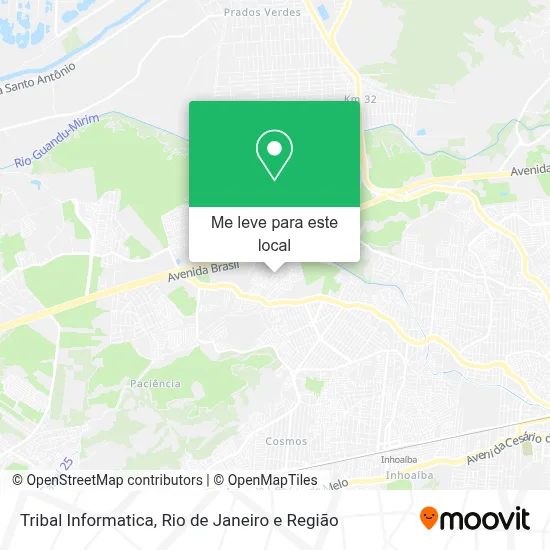 Tribal Informatica mapa