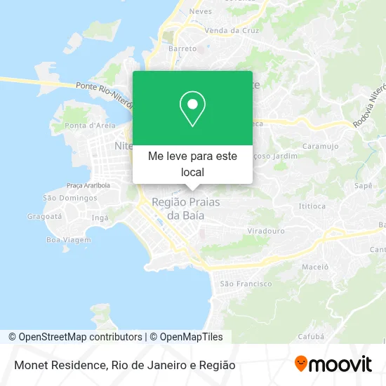 Monet Residence mapa