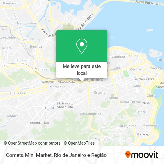 Cometa Mini Market mapa