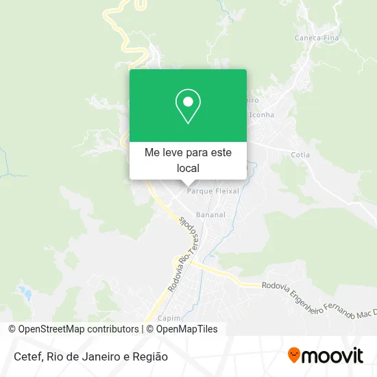 Cetef mapa