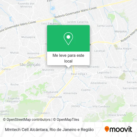 Mmtech Cell Alcântara mapa