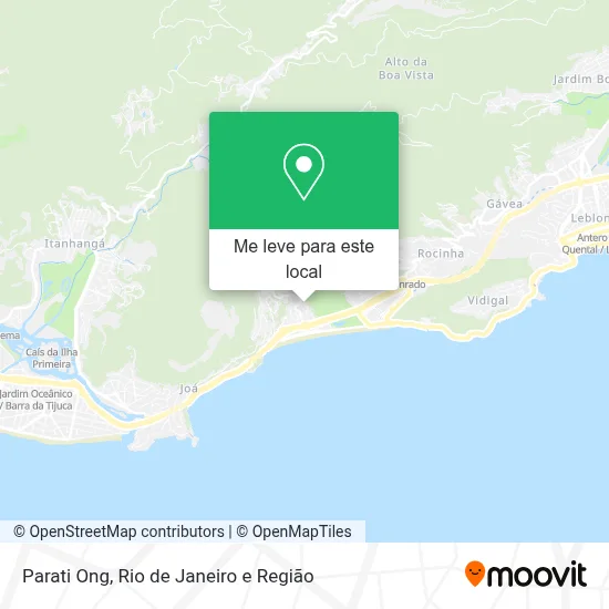 Parati Ong mapa
