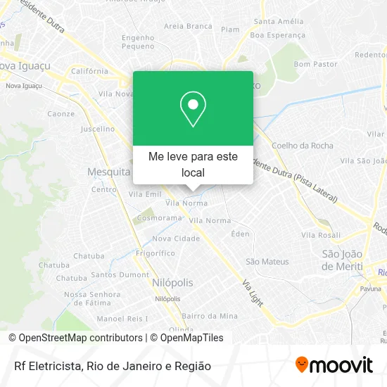Rf Eletricista mapa