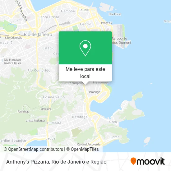 Anthony's Pizzaria mapa