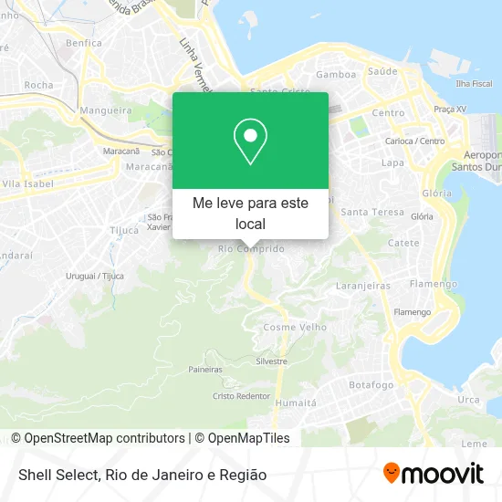 Shell Select mapa