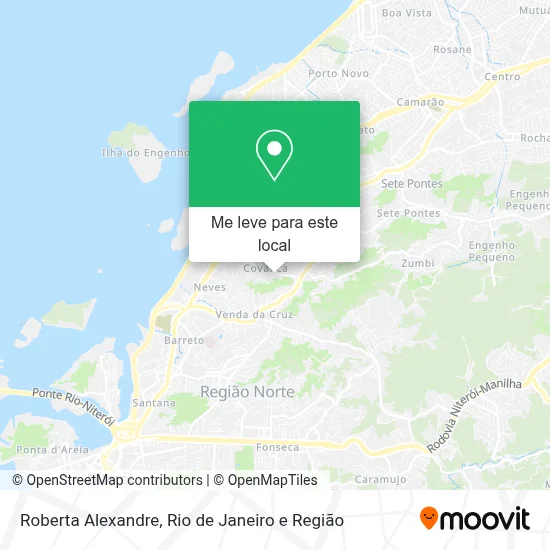 Roberta Alexandre mapa