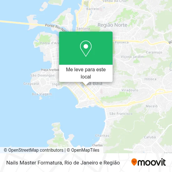 Nails Master Formatura mapa