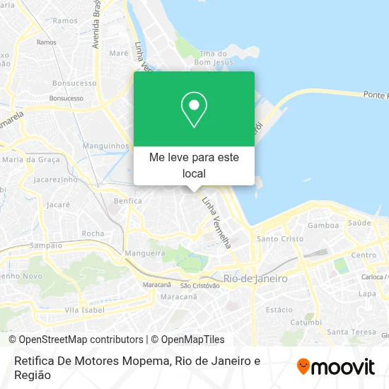 Retifica De Motores Mopema mapa