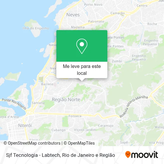 Sjf Tecnologia - Labtech mapa