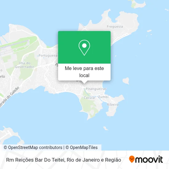 Rm Reições Bar Do Teitei mapa