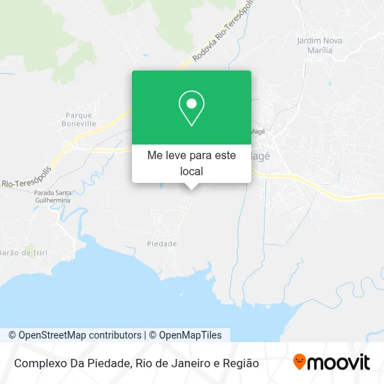 Complexo Da Piedade mapa