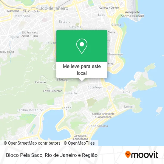 Bloco Pela Saco mapa