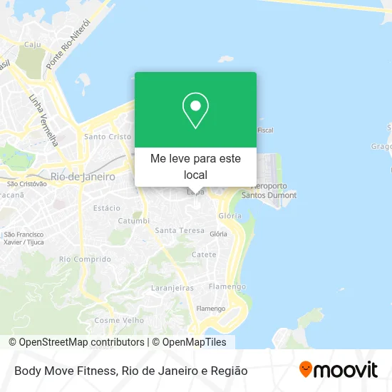 Body Move Fitness mapa