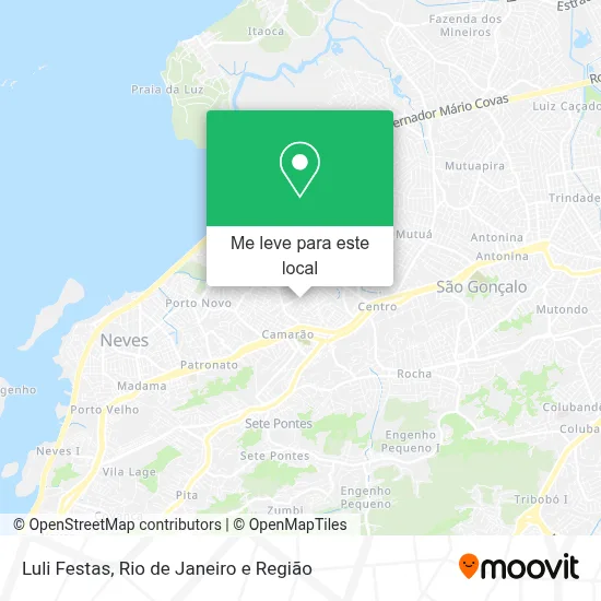 Luli Festas mapa