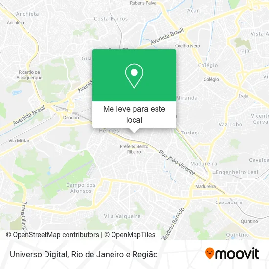 Universo Digital mapa