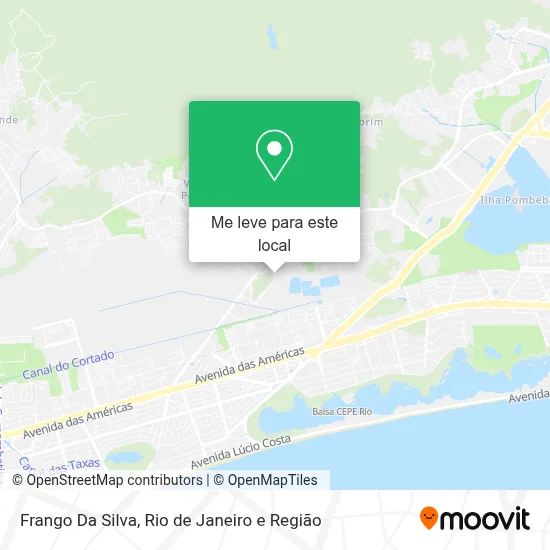 Frango Da Silva mapa