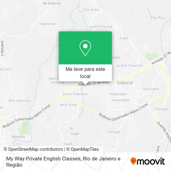 My Way Private English Classes mapa