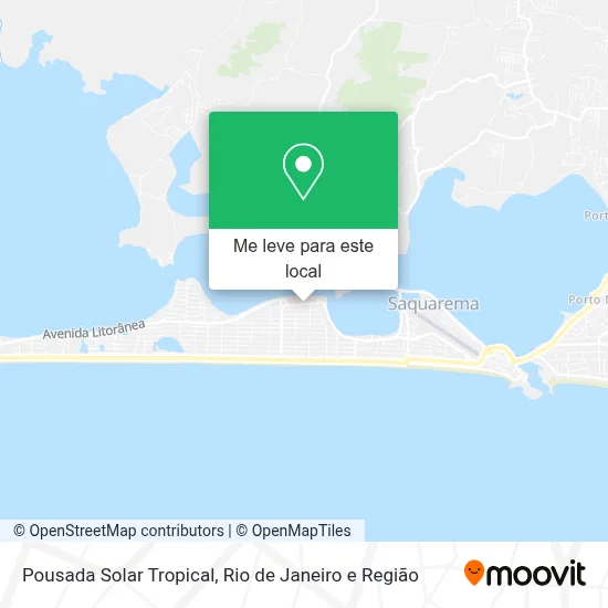 Pousada Solar Tropical mapa