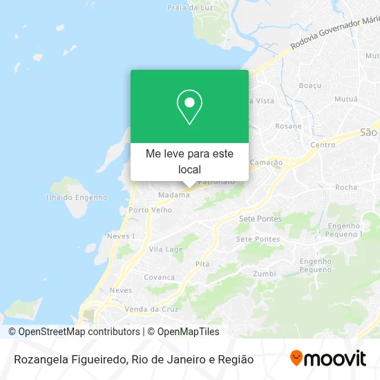 Rozangela Figueiredo mapa