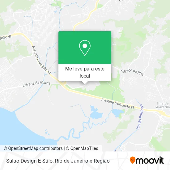 Salao Design E Stilo mapa