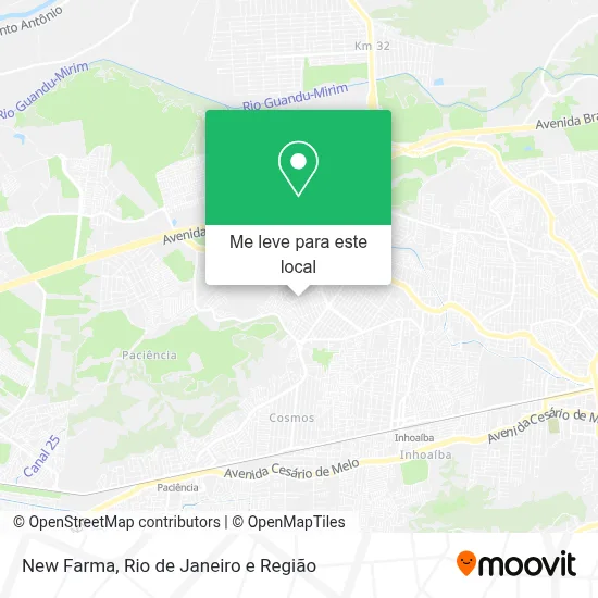 New Farma mapa