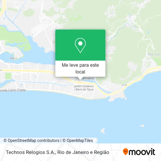 Technos Relogios S.A. mapa