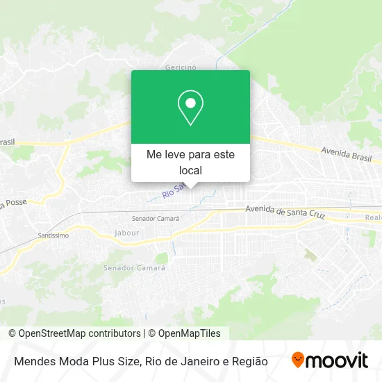 Mendes Moda Plus Size mapa
