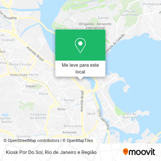 Kiosk Por Do Sol mapa