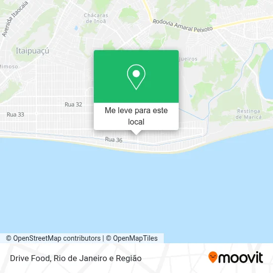 Drive Food mapa