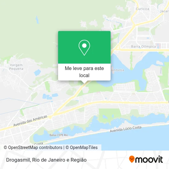Drogasmil mapa