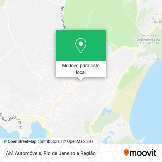 AM Automóveis mapa