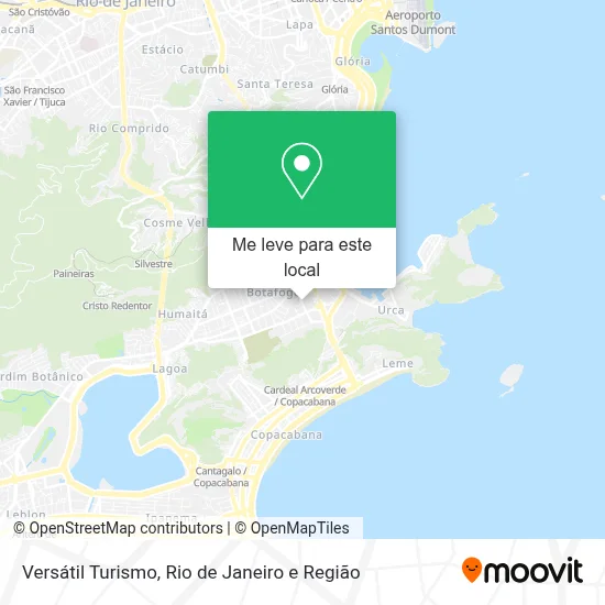 Versátil Turismo mapa