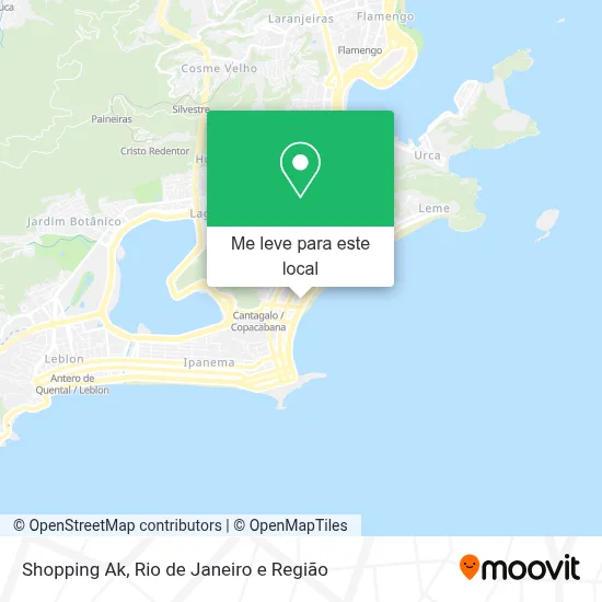 Shopping Ak mapa