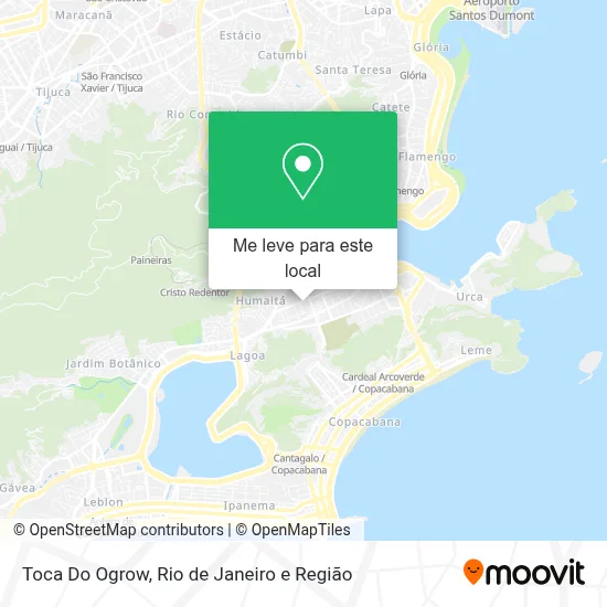 Toca Do Ogrow mapa