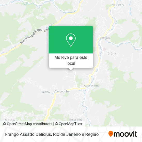 Frango Assado Delicius mapa