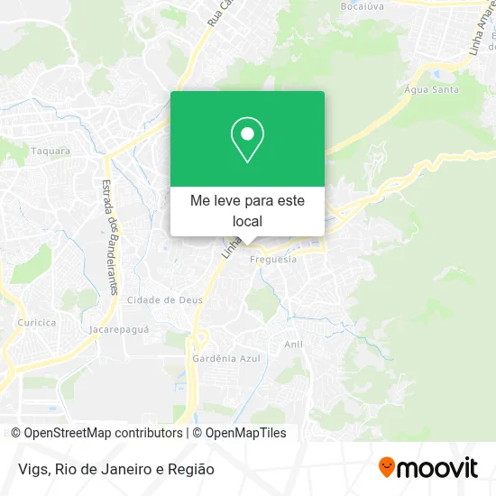 Vigs mapa