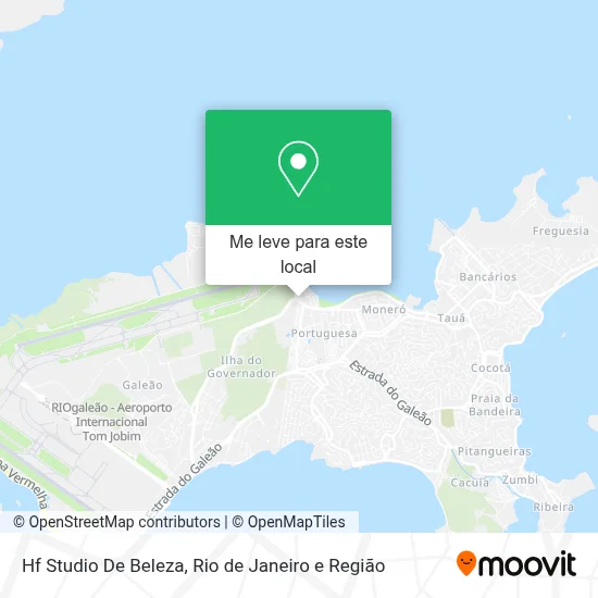 Hf Studio De Beleza mapa