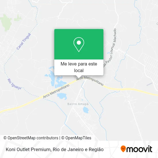 Koni Outlet Premium mapa